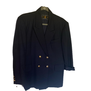 Custom Woman Blue Blazer